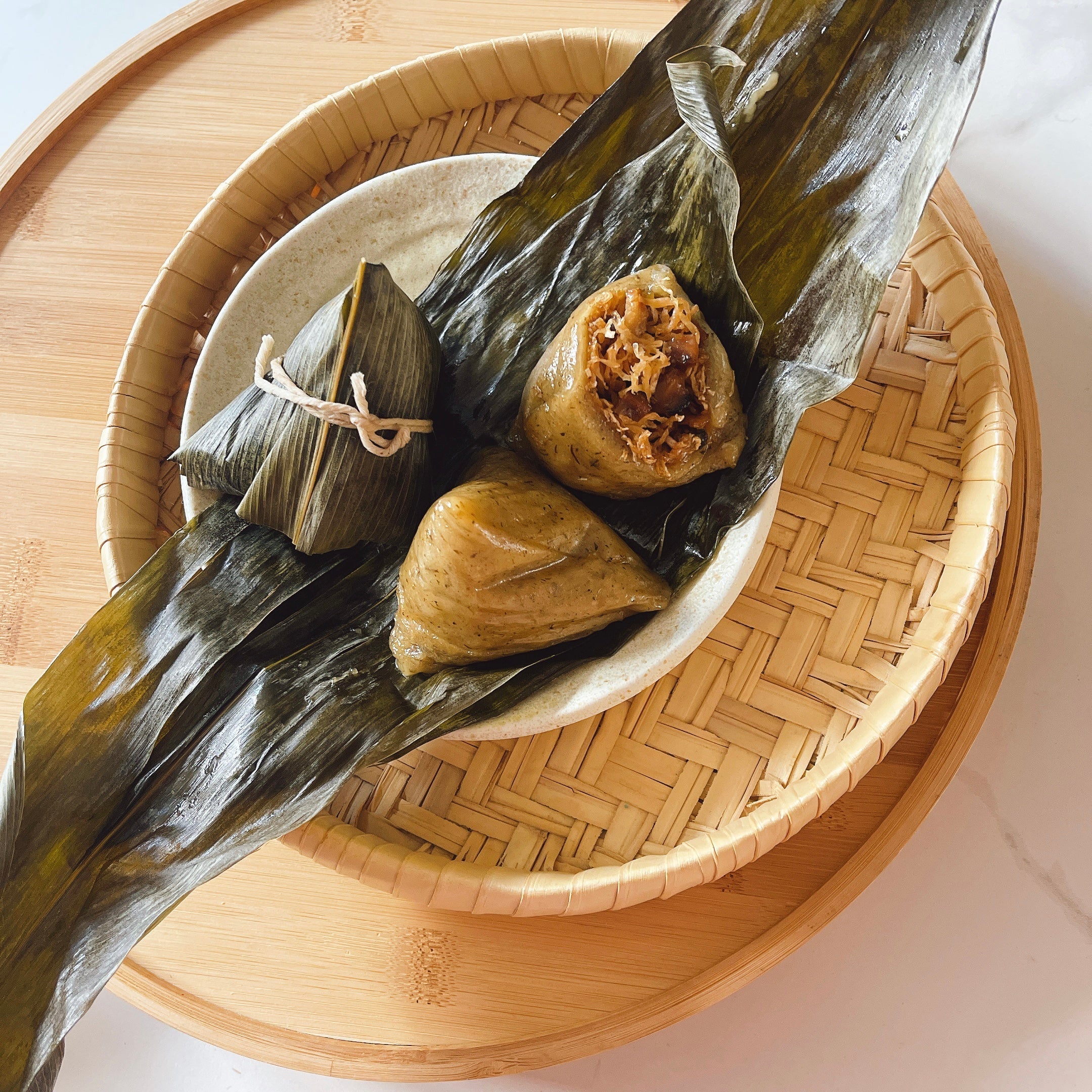 素食客家粿粽10個Vegetarian Hakka Rice Dumplings in 10